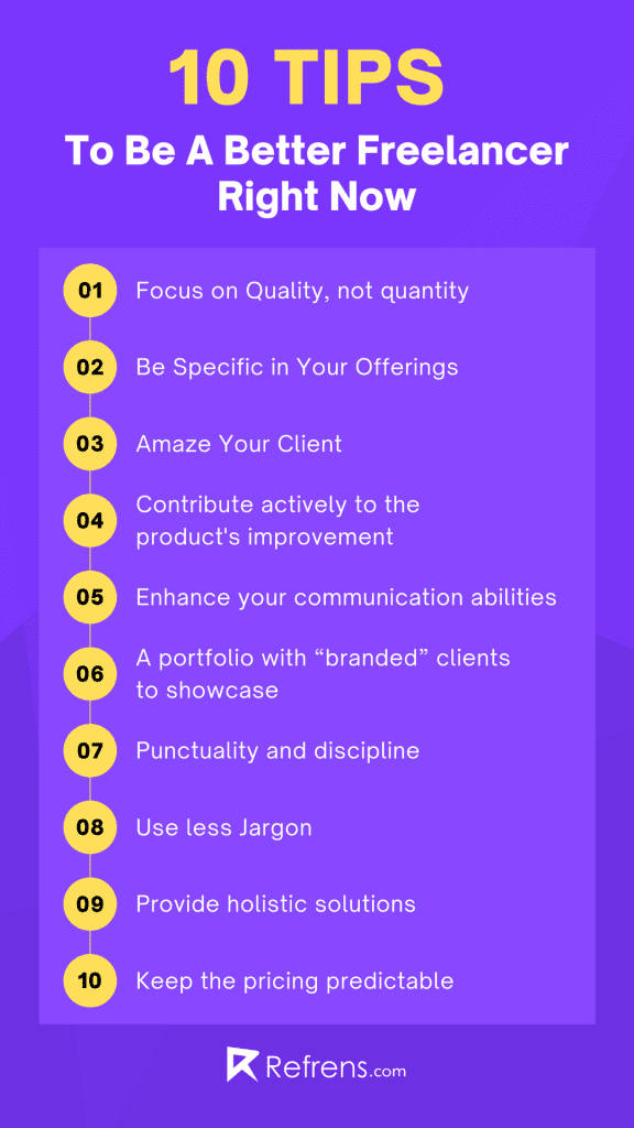 10 Tips To Be Better At Freelance!