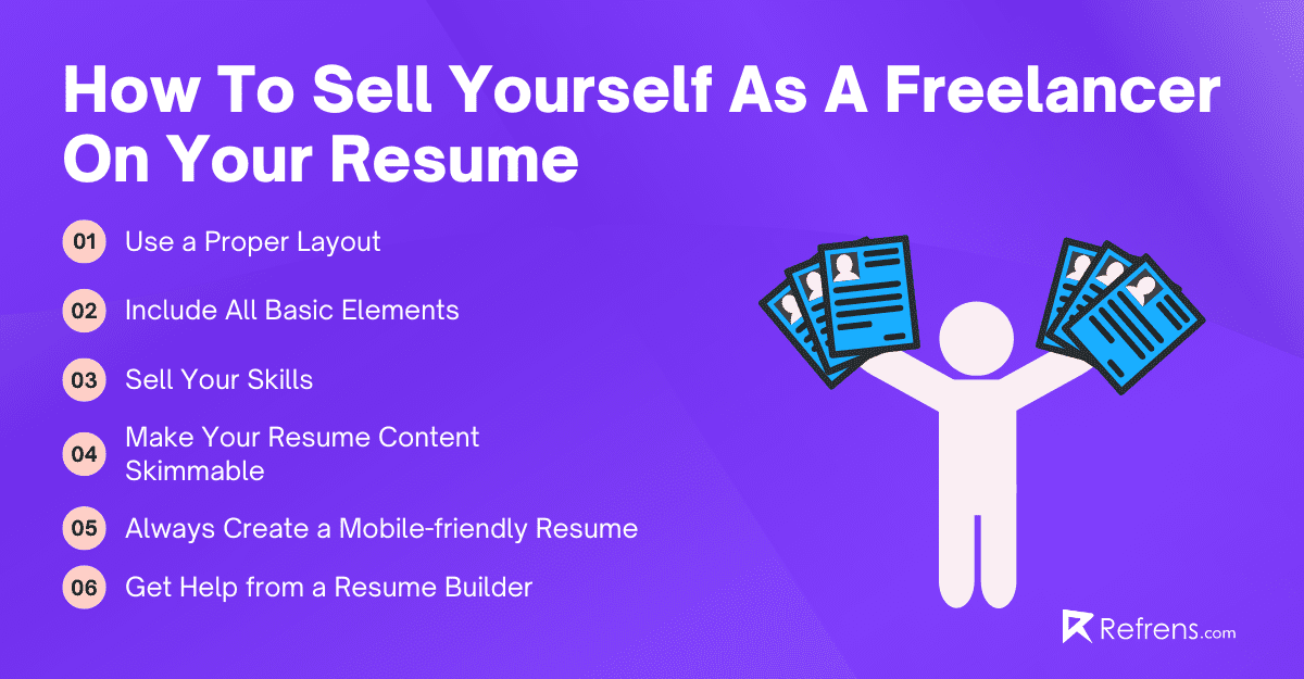 6 Easy Ways To Sell Yourself As A Freelancer On Your Resume