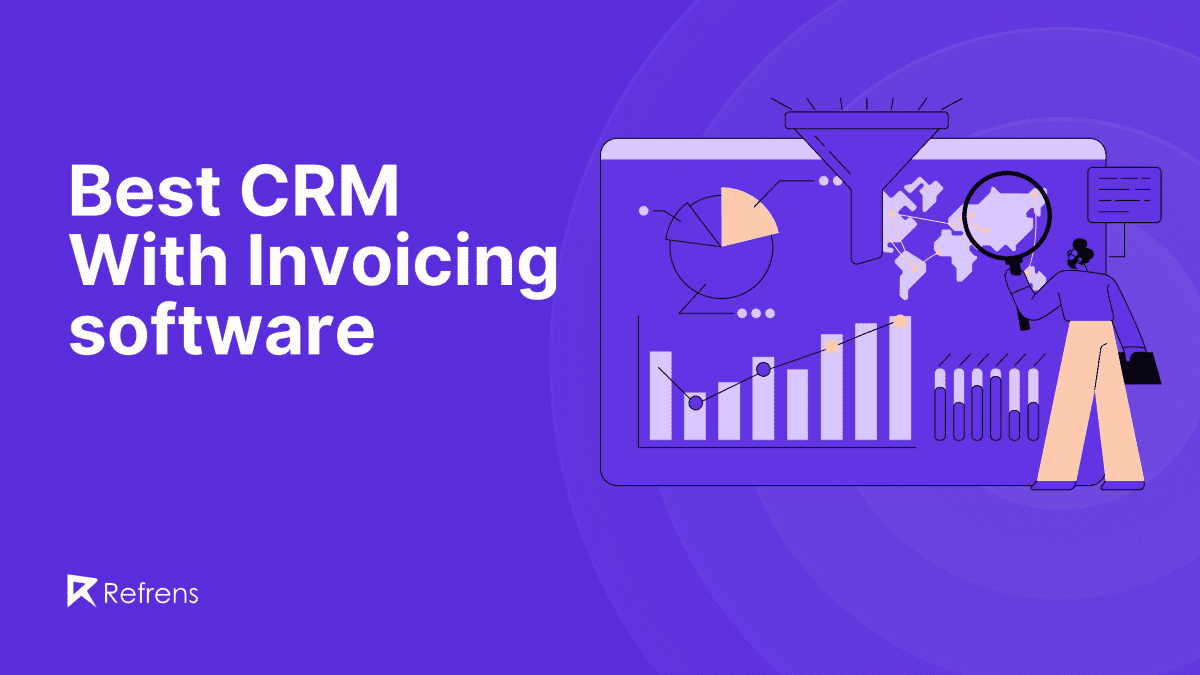 Refrens: Best CRM With Invoicing software