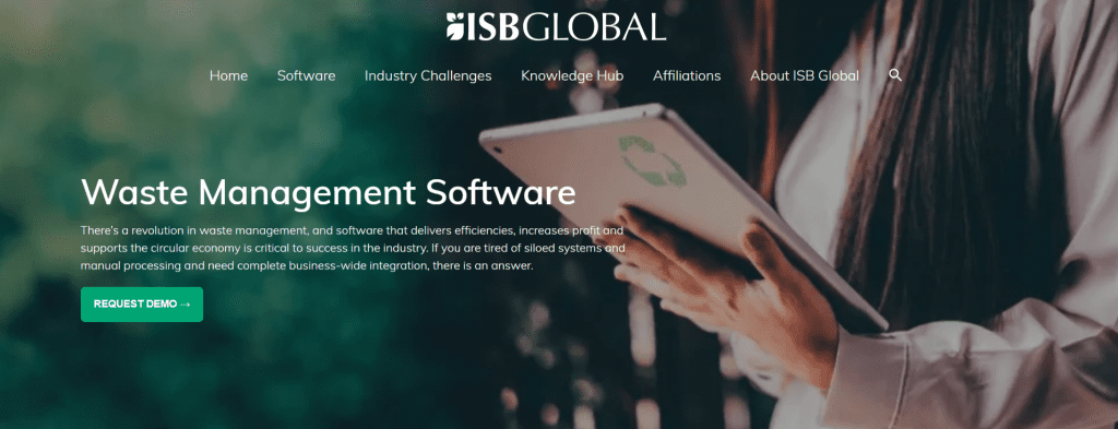 ISB Global-Waste collection service invoice software