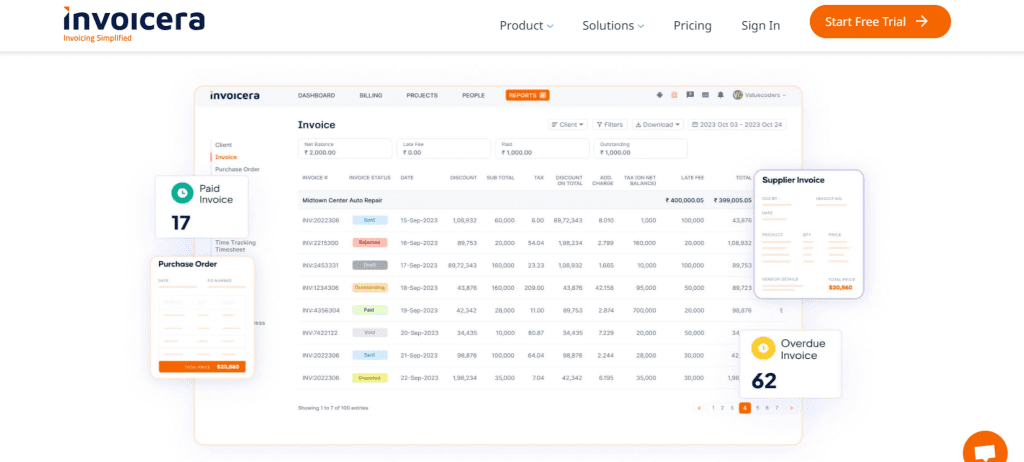 Invoicera:Project Management with Invoicing  