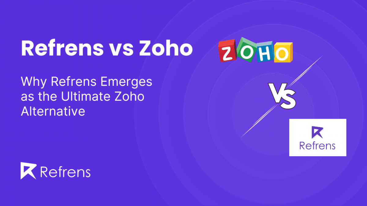 Refrens vs Zoho: Why Refrens Emerges as the Ultimate Zoho Alternative ...