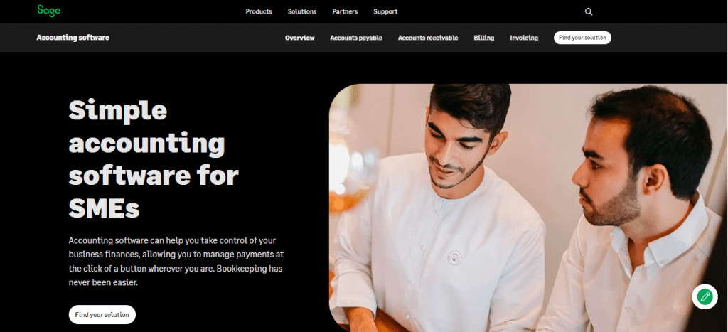 Sage: Top VAT Invoicing Software in UAE