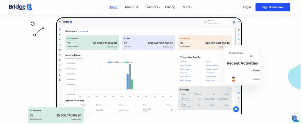 Bridge Bill: Accounting Software for Saudi Arabia