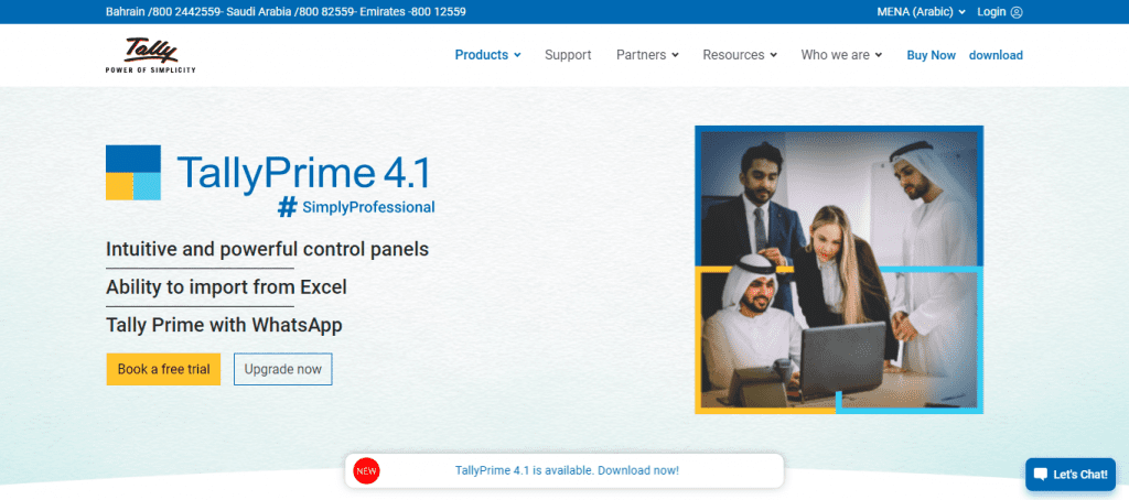 TallyPrime: Top VAT accounting software in UAE