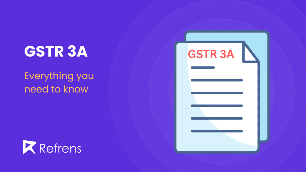 GSTR 3a