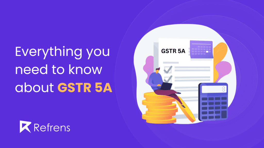 GSTR 5A